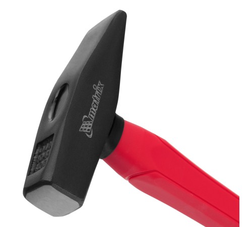 Молоток слесарный optimal, 400 г, фибергласовая обрезиненная рукоятка, квадратный боек Matrix