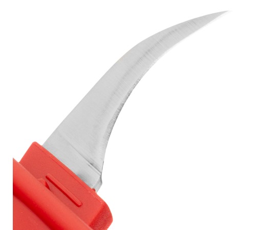 Нож диэлектрический до 1000 В, серповидная рабочая кромка полотна Сибртех