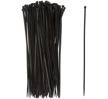 Хомуты нейлоновые для проводов, черные 100 шт.,  3,6х250 мм FIT РОС