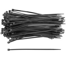 Хомуты нейлоновые, черные д/проводов 100 шт., 120x2,5 мм FIT IT
