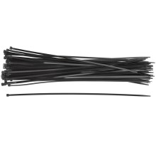 Хомуты нейлоновые, черные д/проводов  50 шт., 400x4,8 мм FIT IT