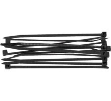 Ремешок-хомут нейлоновый черный Профи JSS, 100 шт. 290х4,6 мм SORMAT