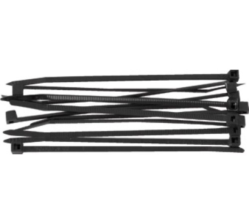 Ремешок-хомут нейлоновый черный Профи JSS, 100 шт. 290х4,6 мм SORMAT