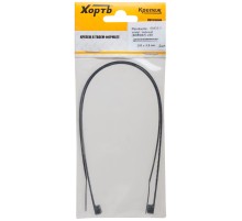 Ремешок-хомут, черный (SORMAT) JSS, 290 х 4,6 мм (фасовка 2 шт.)