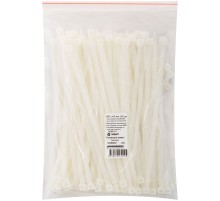 Ремешок-хомут, белый (SORMAT) JS, 200 х 4,6 мм, 100 шт (фасовка)