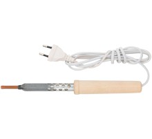 Паяльник 220 В, деревянная ручка  65 Вт РОС