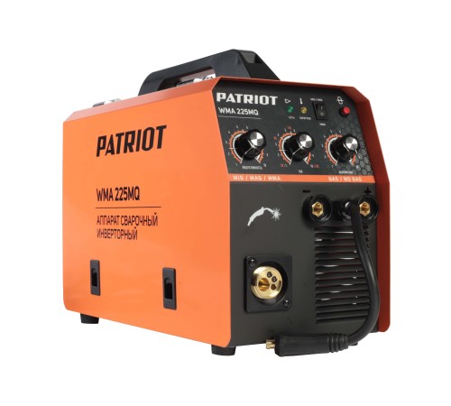 Полуавтомат сварочный инверторный PATRIOT WMA 225 MQ