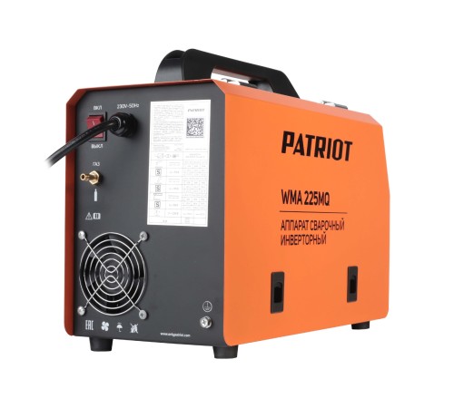 Полуавтомат сварочный инверторный PATRIOT WMA 225 MQ