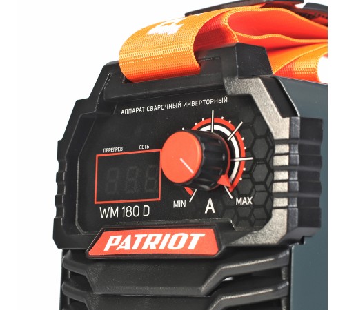 Аппарат сварочный инверторный PATRIOT WM 180 D Аппарат сварочный инверторный PATRIOT WM 180 D