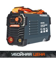 Аппарат сварочный инверторный PATRIOT WM 200 D