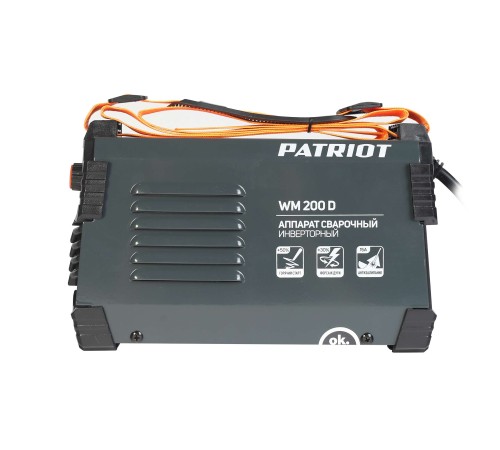 Аппарат сварочный инверторный PATRIOT WM 200 D