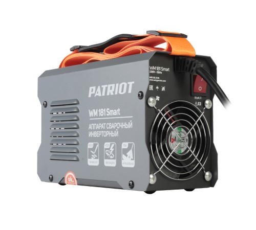 Аппарат сварочный инверторный PATRIOT WM 181 Smart Аппарат сварочный инверторный PATRIOT WM 181 Smart