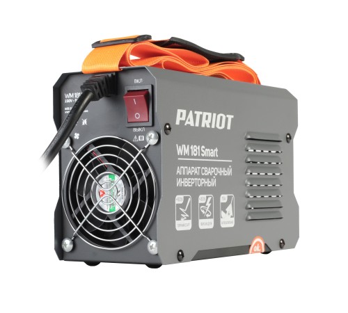 Аппарат сварочный инверторный PATRIOT WM 181 Smart Аппарат сварочный инверторный PATRIOT WM 181 Smart