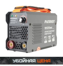 Аппарат сварочный инверторный PATRIOT WM 201 Smart Аппарат сварочный инверторный PATRIOT WM 201 Smart