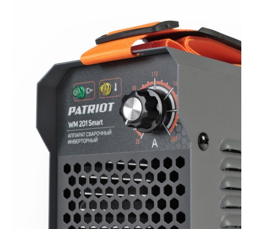 Аппарат сварочный инверторный PATRIOT WM 201 Smart Аппарат сварочный инверторный PATRIOT WM 201 Smart