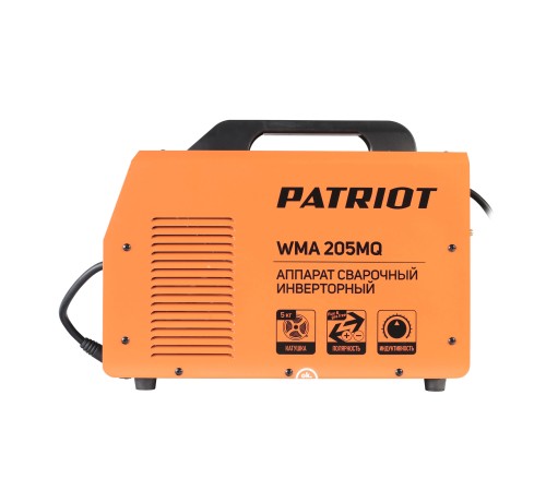 Полуавтомат сварочный инверторный PATRIOT WMA 205 MQ