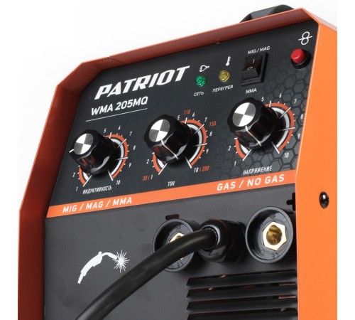 Полуавтомат сварочный инверторный PATRIOT WMA 205 MQ
