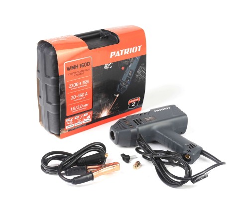 Аппарат сварочный инверторный PATRIOT WMH 160D MMA Аппарат сварочный инверторный PATRIOT WMH 160D MMA