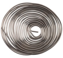 Припой ПОС 61 c канифолью, проволока диаметр 1 мм, "улитка", 10 гр. КУРС РОС