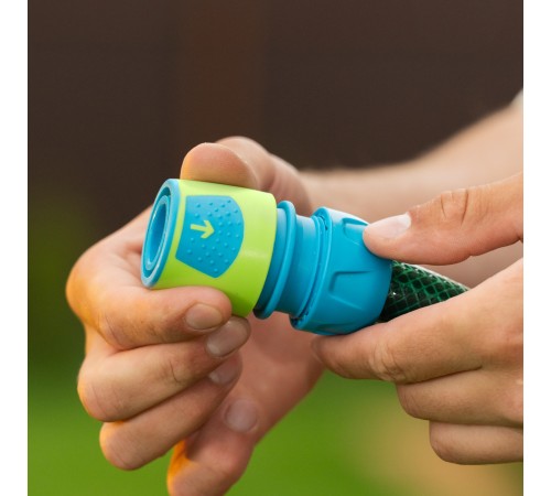 Соединитель быстросъемный для шланга 1/2-3/4, АВС-пластик Palisad Luxe