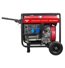 Дизельный генератор AMO ADG 8000EA + кожух для генератора 1400SS (супер тихий)