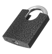 Замок навесной, защищенная дужка, 60 мм Сибртех