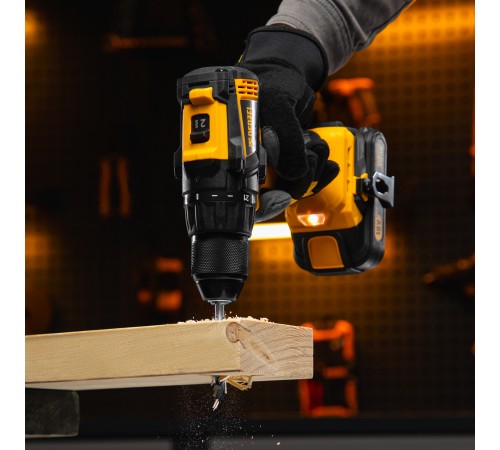 Дрель-шуруповерт аккумуляторная, бесщет. BLDL-IB-18-0, Li-Ion, 18 В Denzel