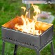 Мангал облегченный с ребрами жесткости 500 х 300 х 500 мм, Camping Palisad