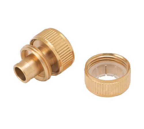 Муфта ремонтная для шланга, 1/2, латунная Palisad