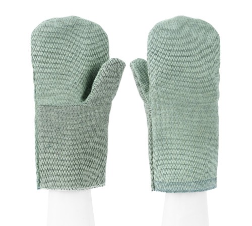 Рукавицы брезентовые огнеупорные, 1 размер Сибртех