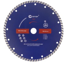 Диск отрезной алмазный комбинированный турбо Cutop Profi, 230 x 3,0 x 8,0 x 22,2 мм CUTOP Диск отрезной алмазный комбинированный турбо Cutop Profi, 230 x 3,0 x 8,0 x 22,2 мм CUTOP