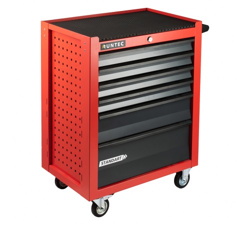 RUNTEC RTSTD-6R Тележка инструментальная 6 полочная Standart красная RUNTEC RTSTD-6R Тележка инструментальная 6 полочная Standart красная