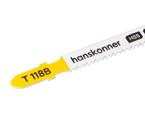 Пилки для лобзика Hanskonner H02-118B Пилки для лобзика Hanskonner H02-118B