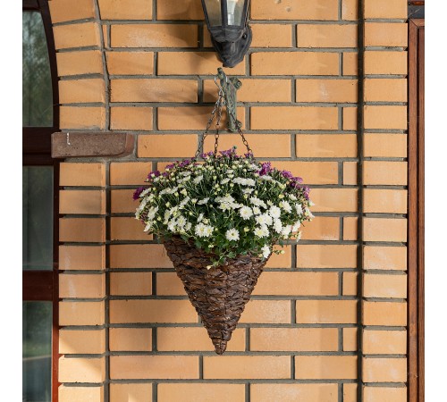 Кашпо подвесное Гиацинт, конус D 30 см Palisad