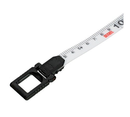 Рулетка геодезическая 30 м х 15 мм, закрытый корпус, фиберглассовая лента Denzel Рулетка геодезическая 30 м х 15 мм, закрытый корпус, фиберглассовая лента Denzel