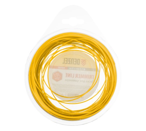 Леска для триммера круглая, 1.3 мм х 15 м Denzel