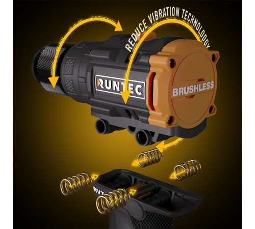 RUNTEC RT-IW1100 Гайковерт ударный аккумуляторный RUNTEC PRO 1/2