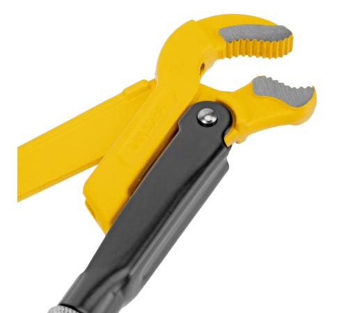 Ключ трубный рычажный №0, 1/2", цельнокованый, CrV, тип "S" Denzel