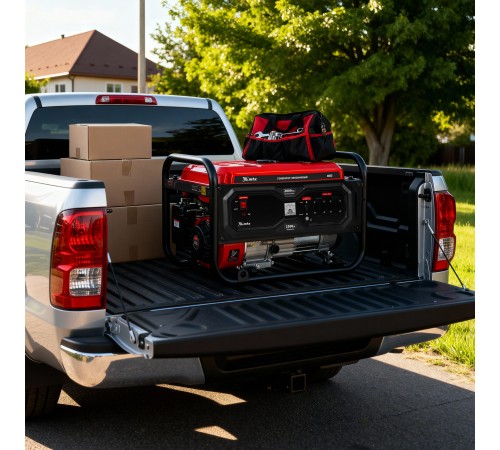 Генератор бензиновый RS-3500, 2,8 кВт, 230В, ручной стартер MTX