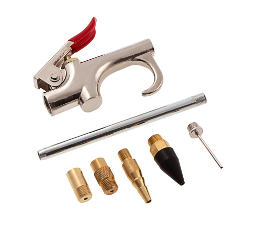 Набор продувочный пистолет, пневмат. в комплекте с насадками, 6 шт Matrix Набор продувочный пистолет, пневмат. в комплекте с насадками, 6 шт Matrix