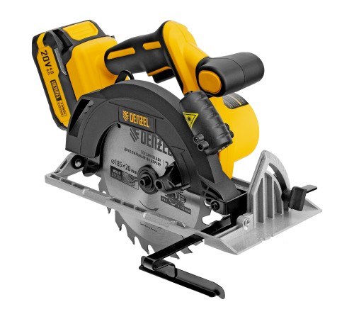 Пила циркулярная аккумуляторная бесщет. CCSH-BL-20-185, 185 мм, Li-Ion, 20 В// Denzel