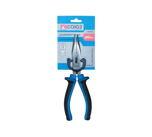 Длинногубцы, 180мм, шлифованные, СОЮЗ