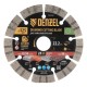 Диск алмазный отрезной DENZEL, ф125 х 22.2 мм, сегментный, сухой рез, HWD92, круг, 731010
