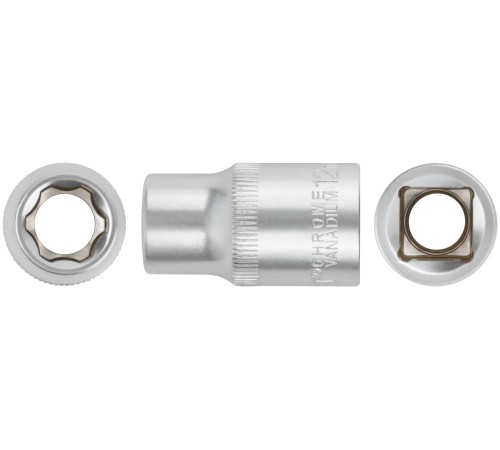 Головка 6-гранная CrV  1/2"  12 мм FIT IT Головка 6-гранная CrV  1/2"  12 мм FIT IT