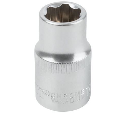 Головка 6-гранная CrV  1/2"  12 мм FIT IT Головка 6-гранная CrV  1/2"  12 мм FIT IT