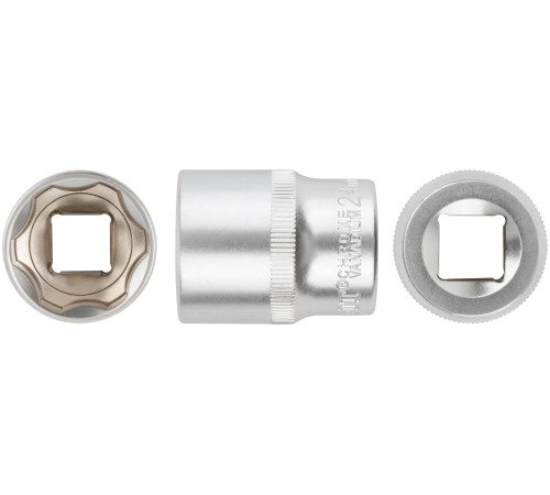 Головка 6-гранная CrV  1/2"  24 мм FIT IT Головка 6-гранная CrV  1/2"  24 мм FIT IT