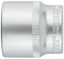 Головка 6-гранная CrV  1/2"  32 мм FIT IT