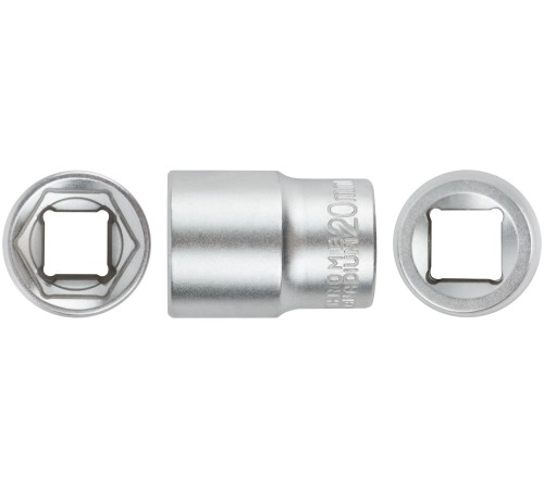 Головка 6-гранная CrV 1/2" 20 мм FIT IT Головка 6-гранная CrV 1/2" 20 мм FIT IT