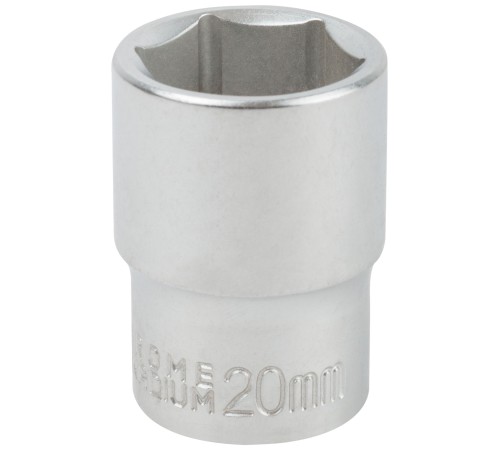 Головка 6-гранная CrV 1/2" 20 мм FIT IT Головка 6-гранная CrV 1/2" 20 мм FIT IT