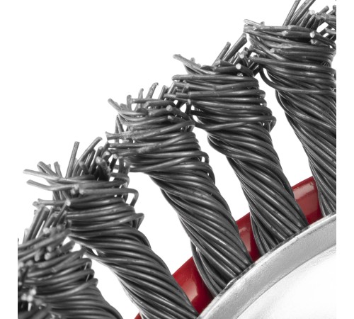 Щетка для УШМ, 125 мм, М14, 